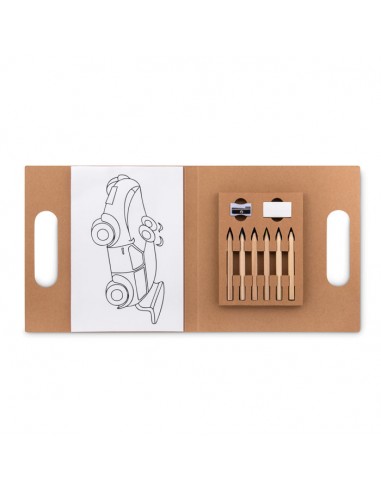 Set de 6 lápices para colorear 