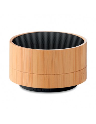 Altavoz bambú 