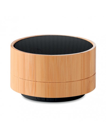 Altavoz bambú 