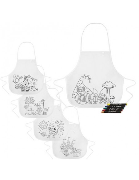 Delantal infatil Chispi (pack DE 5)