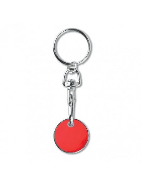 Llavero moneda (EUR) carro    