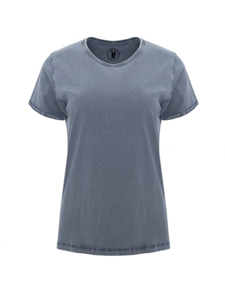 Camiseta chica efecto jeans
