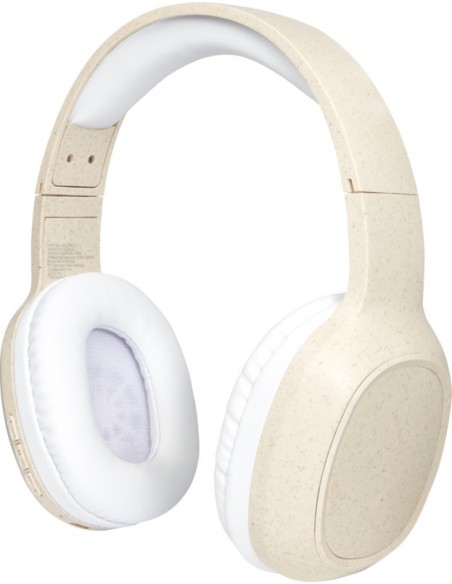 Auriculares Bluetooth® de paja de trigo con micrófono