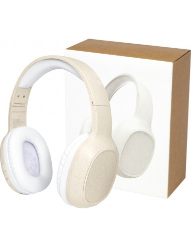 Auriculares Bluetooth® de paja de trigo con micrófono